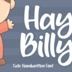 Hay Billy Font - Featured Image