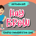 Hay Brow Font - Featured Image