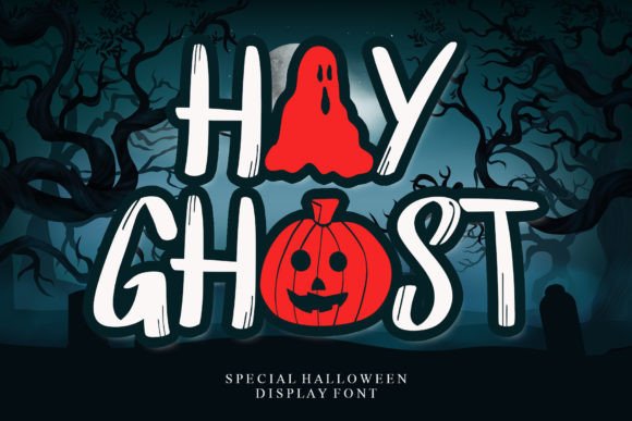 Hay Ghost Font - Featured Image