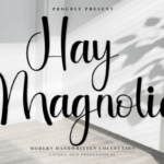 Hay Magnolia Font - Featured Image