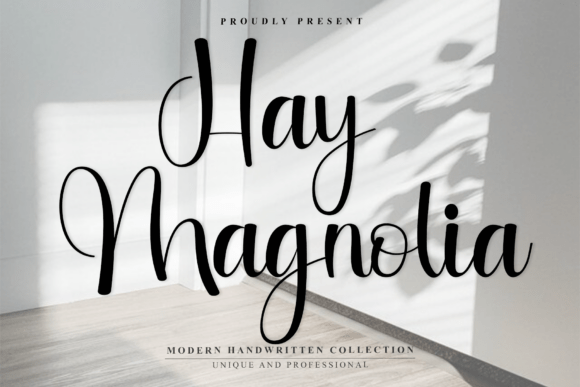 Hay Magnolia Font - Featured Image