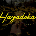 Hayadoka Font - Featured Image