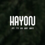 Hayon Font - Featured Image