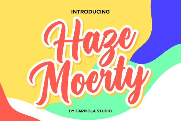 Haze Moerty Font - Featured Image