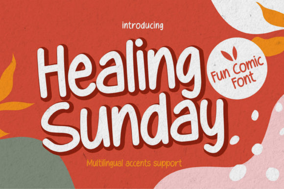 Healing Sunday Font - Featured Image