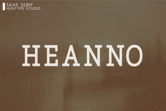 Heanno Font - Featured Image