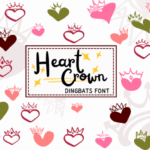 Heart Crown Font - Featured Image