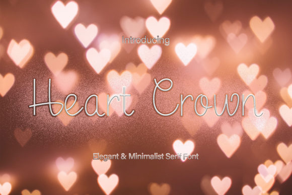 Heart Crown Font - Featured Image