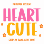 Heart Cute Font - Featured Image