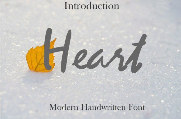 Heart Font - Featured Image