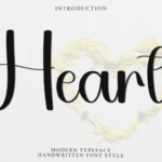 Heart Font - Featured Image