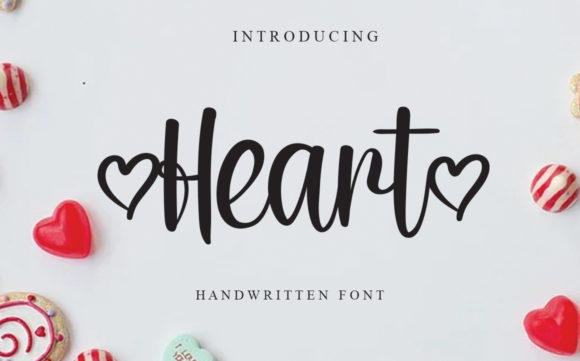 Heart Font - Featured Image