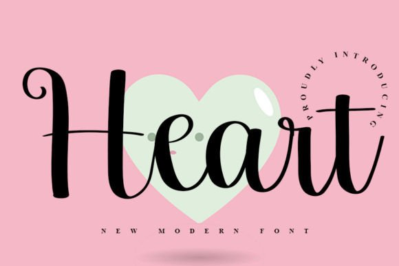 Heart Font - Featured Image