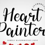 Heart Painter Font - Featured Image