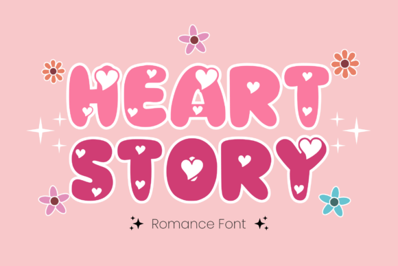 Heart Story Font - Featured Image