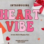 Heart Vibe Font - Featured Image