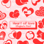 Heart of Love Font - Featured Image