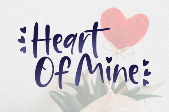 Heart of Mine Font - Featured Image