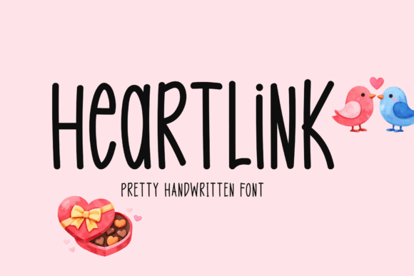 Heartlink Font - Featured Image
