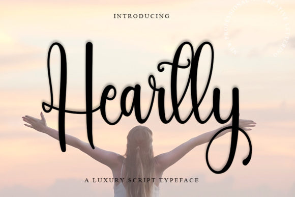 Heartly Font - Featured Image