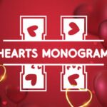 Hearts Monogram Font - Featured Image