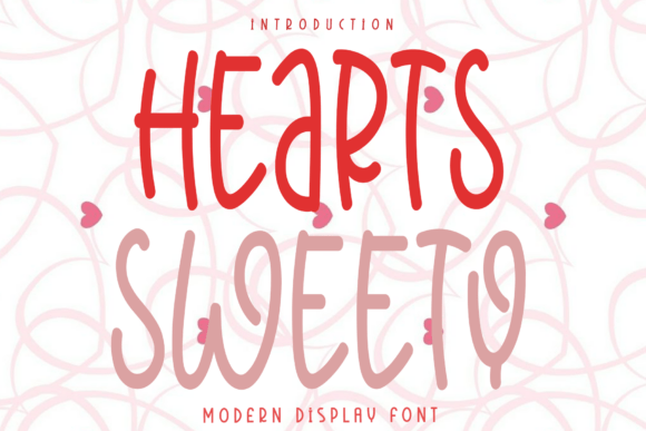 Hearts Sweety Font - Featured Image