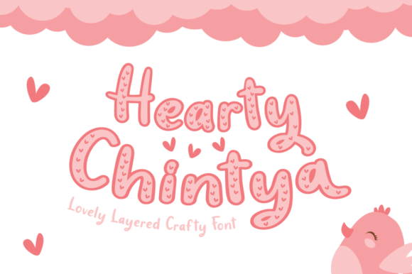 Hearty Chintya Font - Featured Image