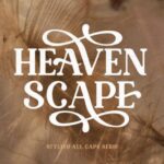 Heaven Scape Font - Featured Image