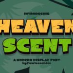 Heaven Scent Font - Featured Image