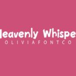Heavenly Whisper Font - Featured Image