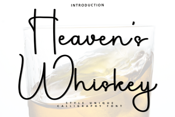 Heavens Whiskey Font - Featured Image
