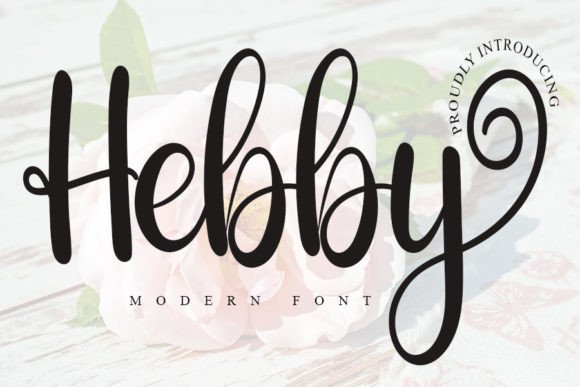 Hebby Font - Featured Image