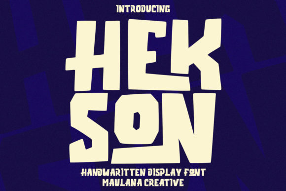 Hekson Font - Featured Image