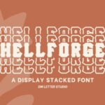 Hell Forge Stacked Font - Featured Image
