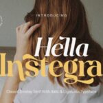 Hella Instegra Font - Featured Image