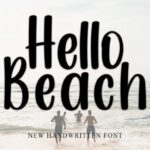 Hello Beach Font - Featured Image