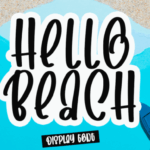 Hello Beach Font - Featured Image