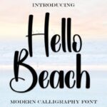 Hello Beach Font - Featured Image