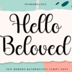 Hello Beloved Font - Featured Image
