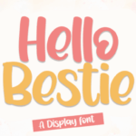 Hello Bestie Font - Featured Image