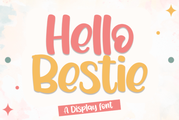 Hello Bestie Font - Featured Image
