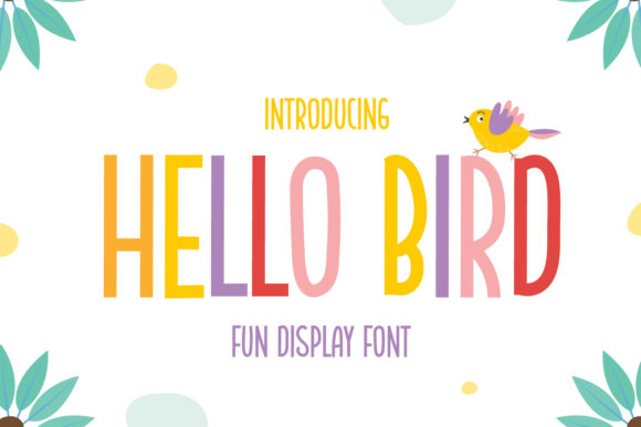 Hello Bird Font - Featured Image
