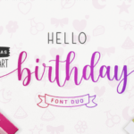 Hello Birthday Font - Featured Image