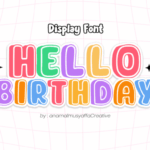 Hello Birthday Font - Featured Image