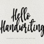 Hello Handwriting Font - Featured Image