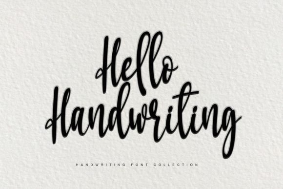 Hello Handwriting Font - Featured Image