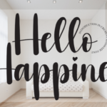 Hello Happiness Font - Featured Image