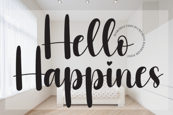 Hello Happiness Font - Featured Image