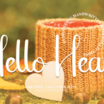 Hello Heart Font - Featured Image
