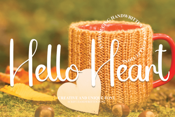 Hello Heart Font - Featured Image